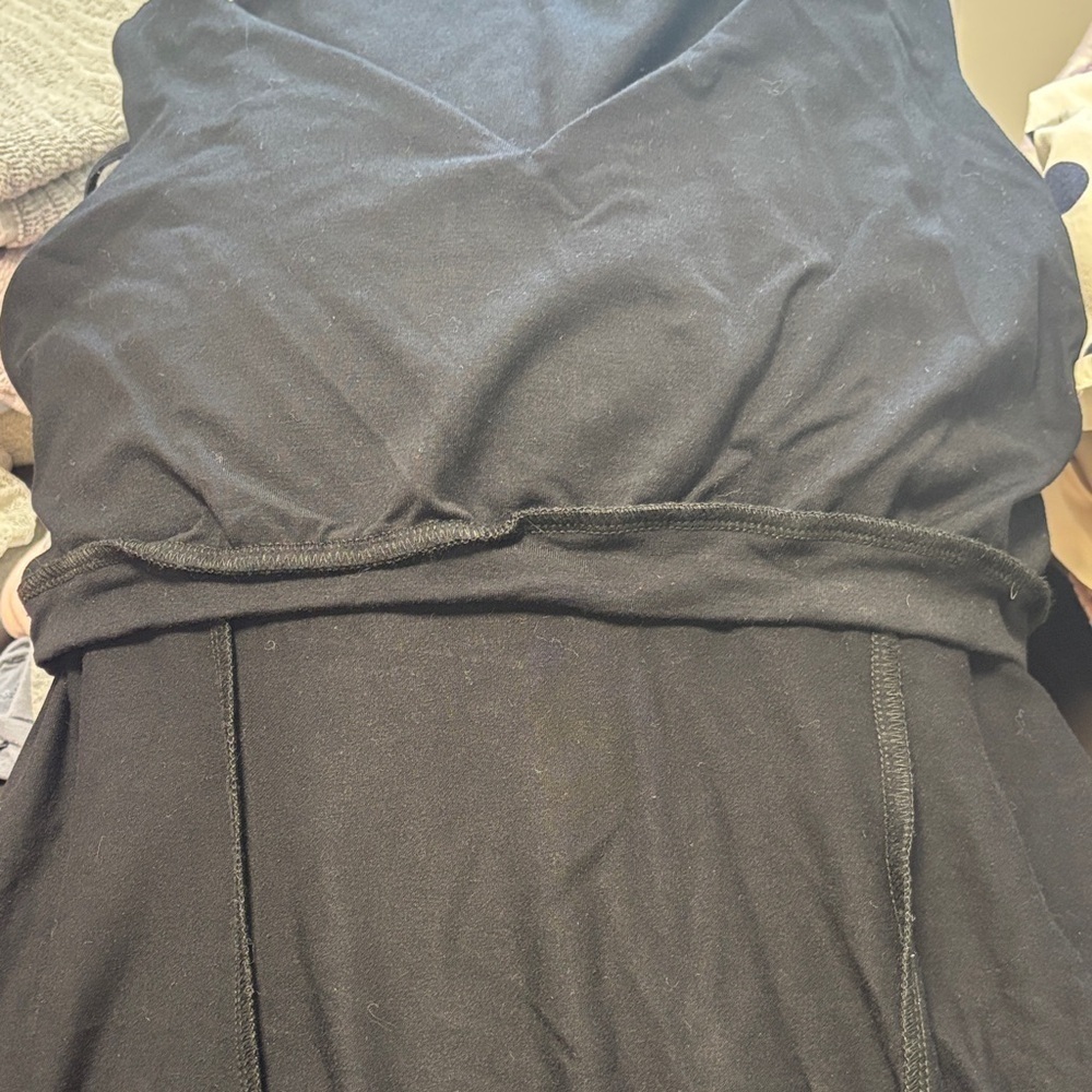 Miik Classic Black Mini Fit and Flare Dress - Picture 7 of 7